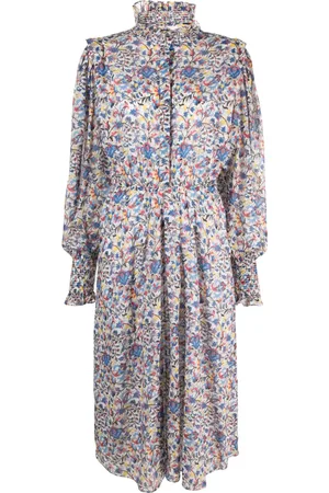 Marant Etoile Galoa floral-print midi dress