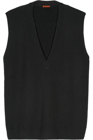 BARENA Ribbed-knit vest