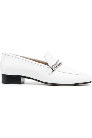 Stuart Weitzman Crystal embellished loafers