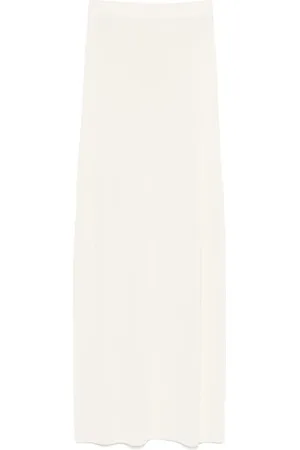 ISABEL BENENATO Straight midi skirt