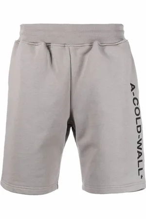 A-cold-wall* Logo-print track shorts