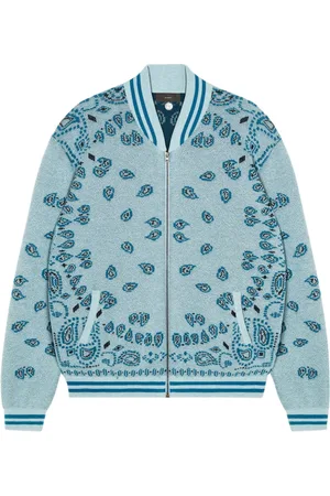 Alanui Bandana-jacquard bomber jacket