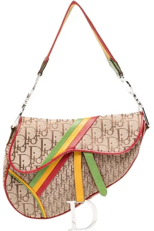 Dior 2004 pre-owned Rasta Trotter Saddle shoulder bag