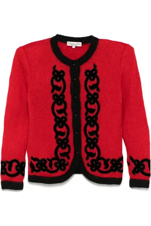 Dior 1990 crew-neck cardigan