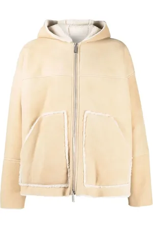 Dsquared2 Lamb wool and lambskin jacket