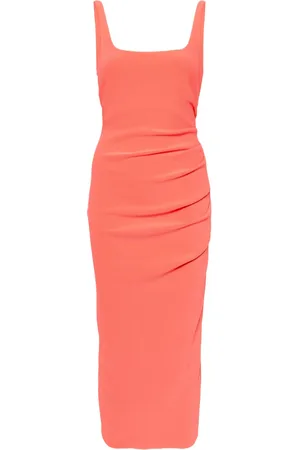 Bec & Bridge Karina Tuck crepe midi dress