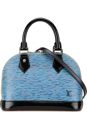 LOUIS VUITTON 2017 Epi Denim Alma BB satchel
