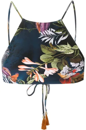Lygia & Nanny Ilana print bikini top