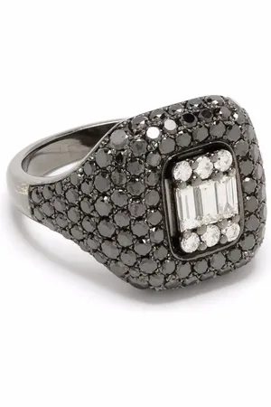 MONAN 14kt white gold diamond ring