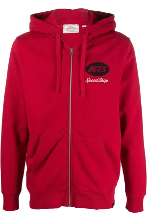 Deus Ex Machina Tin Lizzie recycled zip-up hoodie