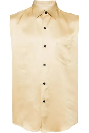 Ernest W. Baker Buttoned-up sleeveless shirt