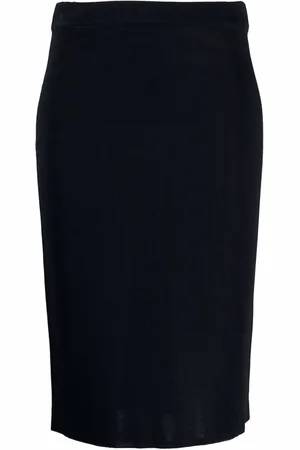 Gianfranco Ferré 1990s knitted pencil skirt