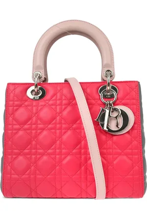 Dior 2014 Cannage Lady Dior two-way handbag