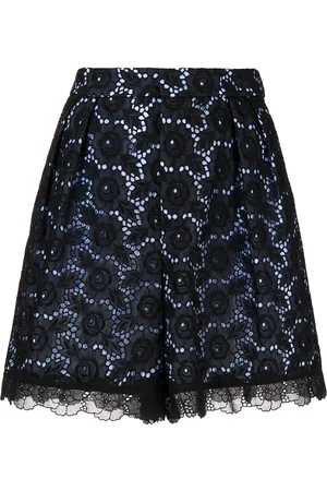 DICE KAYEK Floral-lace mini skirt