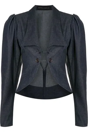 Gloria Coelho Puff-sleeves fitted jacket