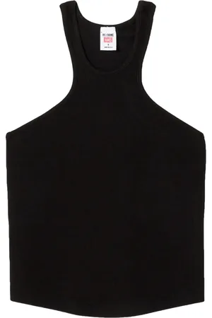 RE/DONE Racer Tank cotton tank top
