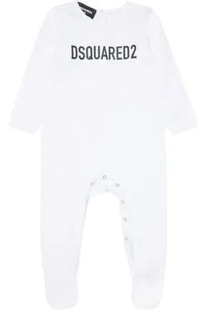 Dsquared2 Logo-print crew-neck babygrow