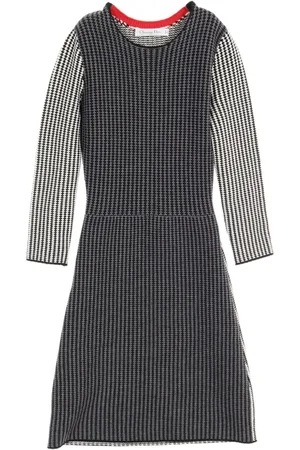 Dior 2000s intarsia-knit dress