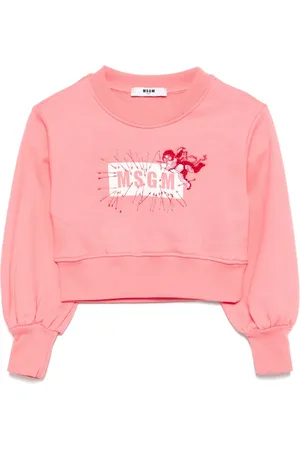 Msgm Embroidery logo sweatshirt