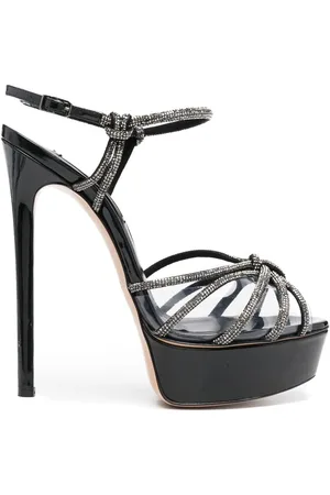 Casadei Flora C+C 160mm sandals