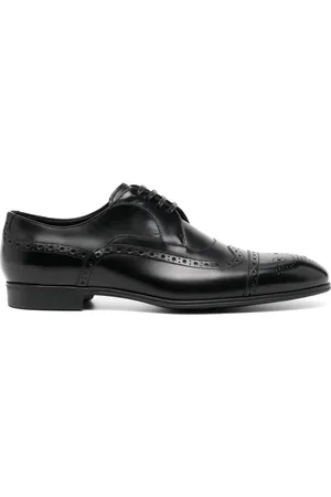 Dolce & Gabbana Leather almond-toe brogues