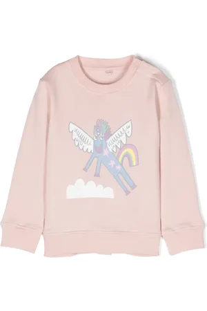 Stella McCartney Unicorn-print cotton sweatshirt