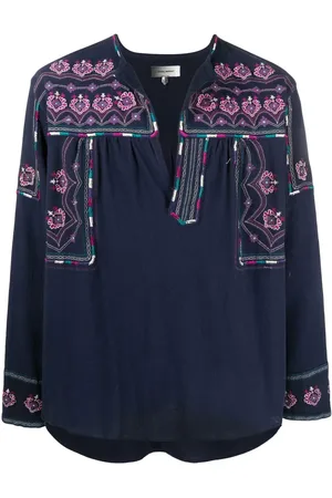 Isabel Marant Phardy embroidered shirt