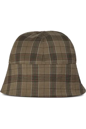 ROSETTA GETTY Plaid bucket hat