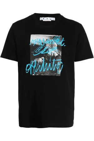 OFF-WHITE Graphic-print crew neck T-shirt