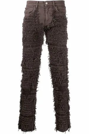 1017 ALYX 9SM Frayed slim-fit jeans