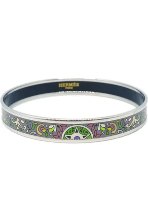 Hermès 1990-2000s Cloisonne Ware narrow bangle