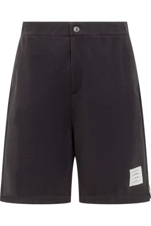 Thom Browne Logo patch shorts