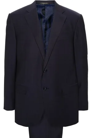 corneliani Notched-lapels single-breasted suit