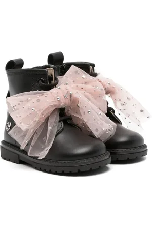 Florens Bow-detailed boots