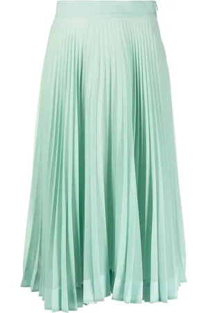 Plan C Pleated midi skirt