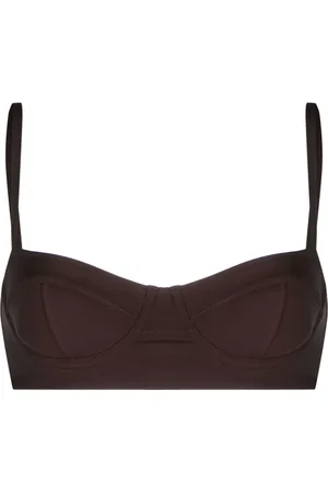ULLA JOHNSON Zahara square-neck bikini top