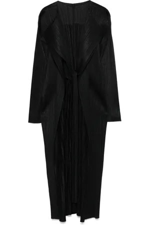 PLEATS PLEASE ISSEY MIYAKE Merry Bicolor coat