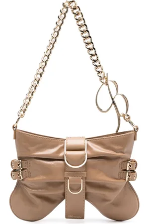 BLUMARINE Medium Butterfly leather shoulder bag