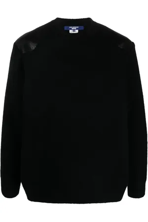 JUNYA WATANABE Coated-detail crew-neck jumper