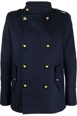 Balmain Double-breasted coat