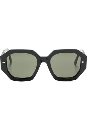 AHLEM Rennes geometric-frame sunglasses