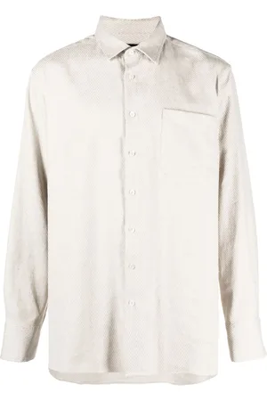Botter Button-up cotton-linen shirt