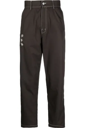 ADISH Contrast stitched chino trousers