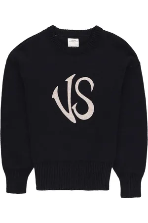 VISVIM Logo-print knitted jumper