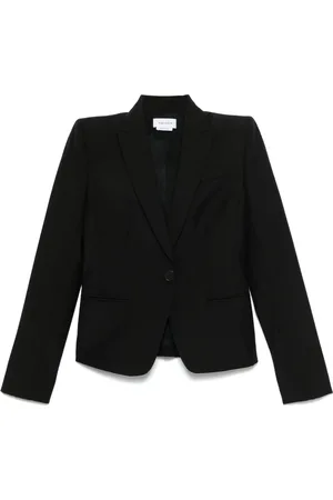 Alexander McQueen Logo-charm blazer
