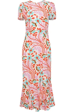 Rhode Lulani printed midi dress