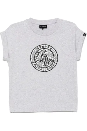 AGNÈS B. Circle moasic-logo T-shirt