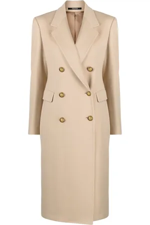 TAGLIATORE Meryl double-breasted midi coat