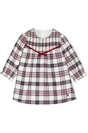 PAZ RODRIGUEZ Check-pattern cotton dress