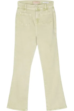 7 for all Mankind High-rise slim-kick jeans